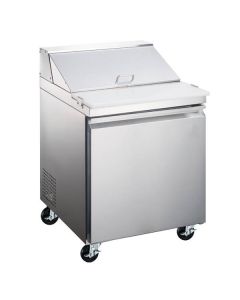 Omcan 28" Refrigerated Prep Table 5.7 cu ft