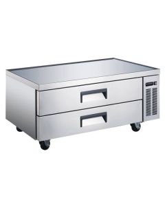 Omcan 52" Two Drawer Refrigerated Chef Base