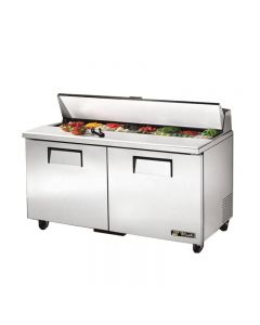 True TSSU-60-16-HC 60" Solid Door Sandwich/Salad Unit