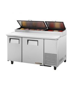 True TPP-AT-60-HC 60" Pizza Prep Table with Two Doors