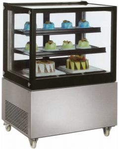 Zanduco Standing Display Refrigerator & 370L Capacity with Edge Glass