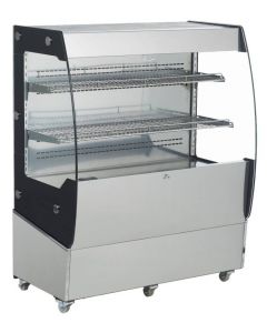 Omcan Open Refrigerated Floor Display Case - 200L