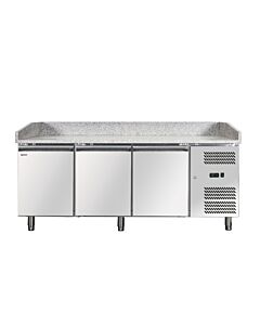 Omcan 80" Refrigerated Pizza Prep Table