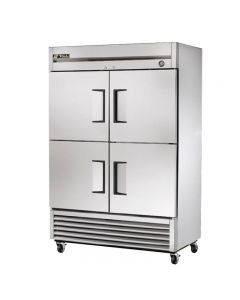 True T-49-4-HC 55" Solid Half Door Reach In Refrigerator