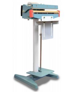 Omcan Foot Operated Impulse Sealer - 14" Seal Bar, 2mm Seal Width