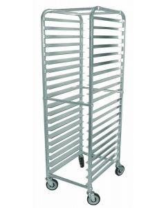 Omcan 20 Slides Bun Pan Rack - Aluminum