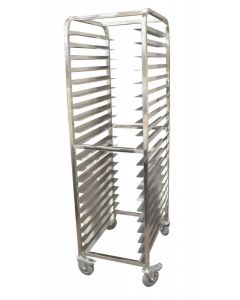 Omcan 20 Slides Bun Pan Rack - Stainless Steel