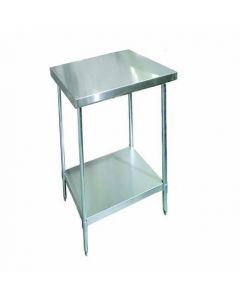 Zanduco 24" X 24"-All Stainless Steel Worktable with Undershelf