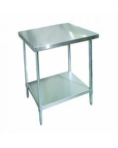 Zanduco 30" X 36"-All Stainless Steel Worktable with Undershelf