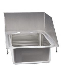 Zanduco Drop In Sink 1-Tub 10" X 14" X 5" Top