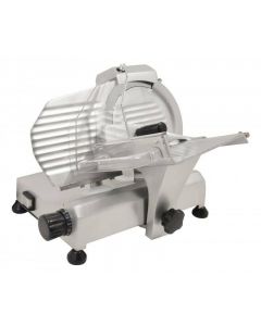 Zanduco 8" Belt-Driven Meat Slicer with Fixed Blade Sharpener