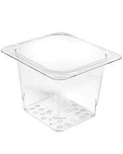 Cambro Clear 65CLRCW Colander Pan - Camwear - Polycarbonate -