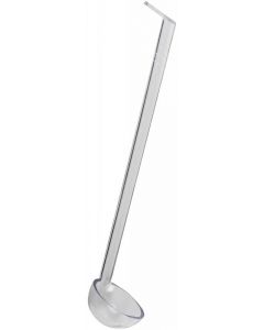 Omcan 13'' One-Piece Ladle - Clear