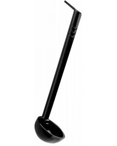 Omcan 8.5'' One-Piece Ladle - Black