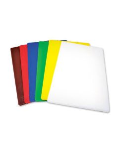 Omcan Colored Cutting Board 12" x 18" x 1/2" Yellow