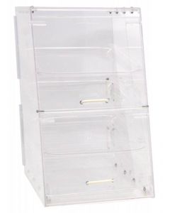 Omcan 13" Acrylic Display Case with 4 Trays