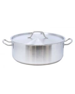 Omcan 20 qt/19 L Brazier with Cover