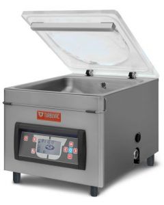 Omcan Turbovac Table Top Vacuum Packaging Machine with Double 16.5" Seal Bar - 16 M³