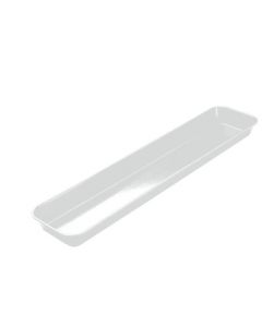 Cambro 6302MT148 White Fibreglass Market Pan 6" X 30" X 2"