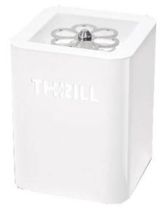 Thrill Vortex F1-PRO White Tabletop Glass Chiller and Sanitizer - 6644TH001