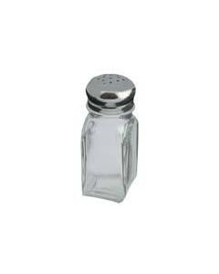 Johnson Rose Salt & Pepper Shakers 2 oz Glass Jar Only 12/pack 66722