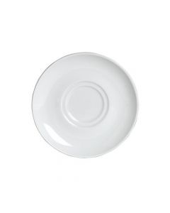 Steelite Saucer Double-Well 6 1/4" (fits E556, E512),  12 / case 6900E530