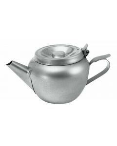 Johnson Rose Teapot Stainless Steel Stackable 12-oz 7012