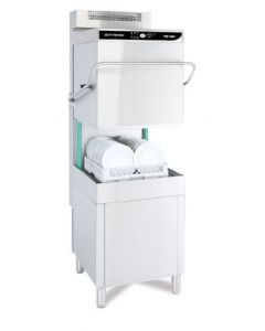 Jet-Tech 757Ev High-Temp Upright Door-Type Dishwasher - 60 Racks/hr