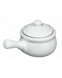 Johnson Rose Onion Soup Bowl with Cover