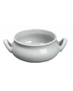 Johnson Rose White Ceramic Chili Bowl