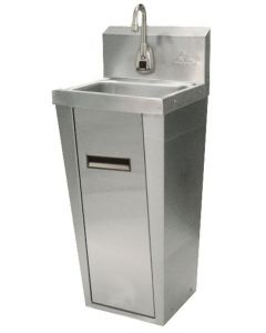 Advance Tabco 7-PS-91 Pedestal Hand Sink with Hands-Free Electronic Faucet