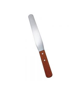 Omcan 10" Bakery Spatula with Wood Handle