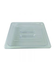 Zanduco 1/2 Size Food Pan Solid Clear Polycarbonate Cover