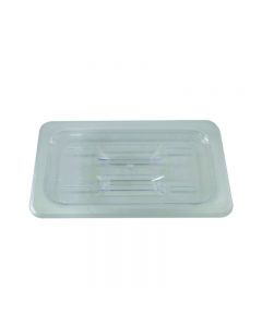 Zanduco Full Size Food Pan Solid Clear Polycarbonate Cover
