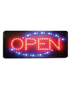 Johnson Rose LED "Open" Sign 80100