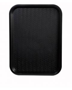 Omcan Fast Food Tray 14" X 18" Black