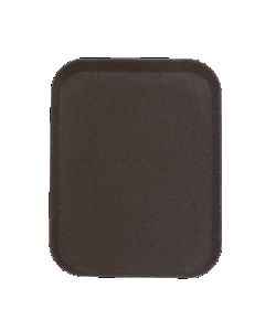 Omcan 18" X 14" Non-Slip Service Tray Rectangular Brown