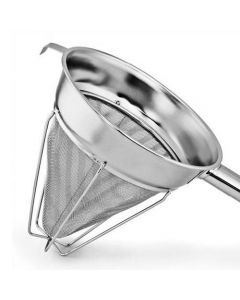 Omcan 8" Extra Fine Mesh Bouillon Strainer