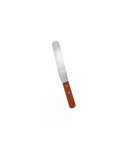 Omcan 6-1/2" Offset Spatula with Wood Handle