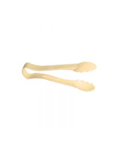 Omcan 6" Scallop Tong Beige
