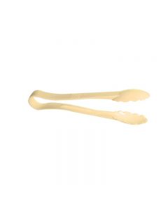 Omcan 9" Scallop Tong Beige