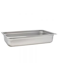 Omcan Full Size 4" Depth Stainless Steel Steam Table Pan