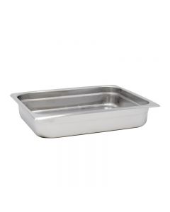 Omcan 1/2 Size 2 1/2" Depth Stainless Steel Steam Table Pan