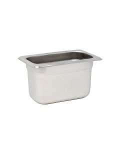 Omcan 1/9 Size 4" Depth Stainless Steel Steam Table Pan