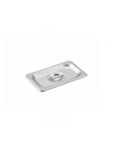 Omcan 1/4 Size Solid Stainless Steel Steam Table Pan Cover