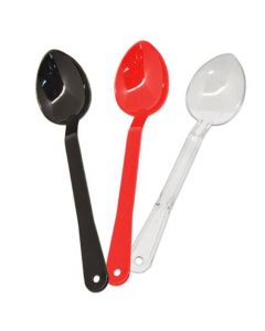 Omcan 13" Black Polycarbonate Serving Spoon