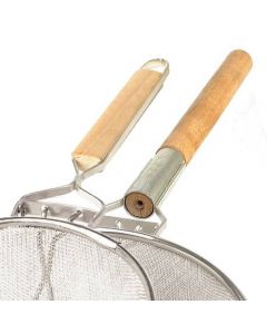Omcan 12" Reinforced Double Mesh with Round Handle