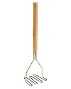 Omcan Potato Masher with Wooden Handle