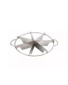 Zanduco 7-Cut Pie Cutter Stainless Steel