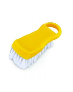 Omcan Yellow Plastic Cutting Board Brush